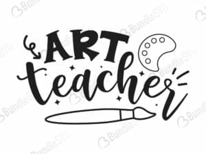 Art Teacher Svg