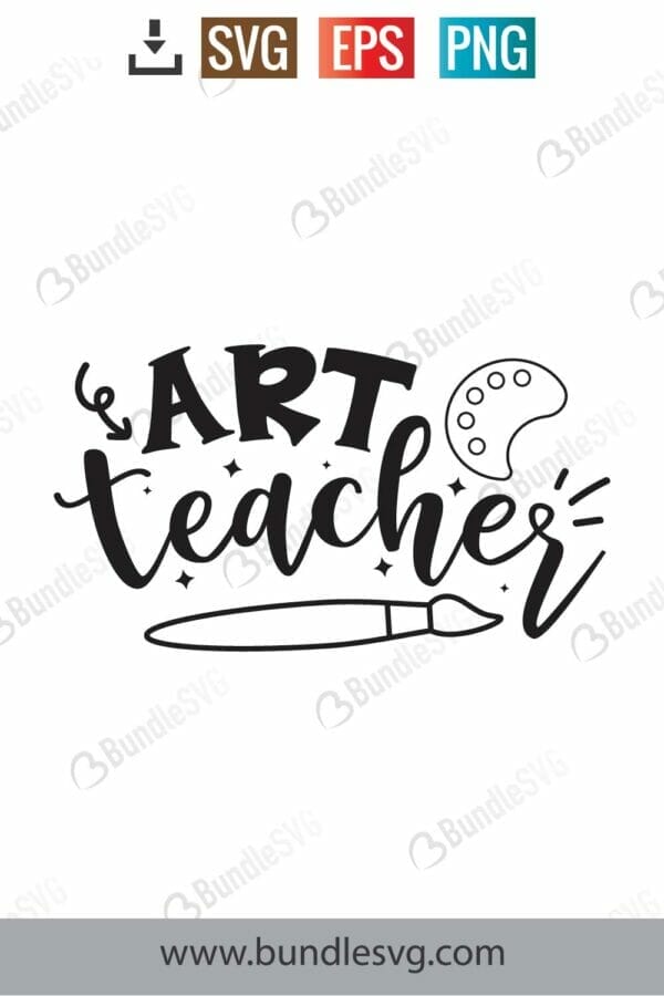 Art Teacher Svg