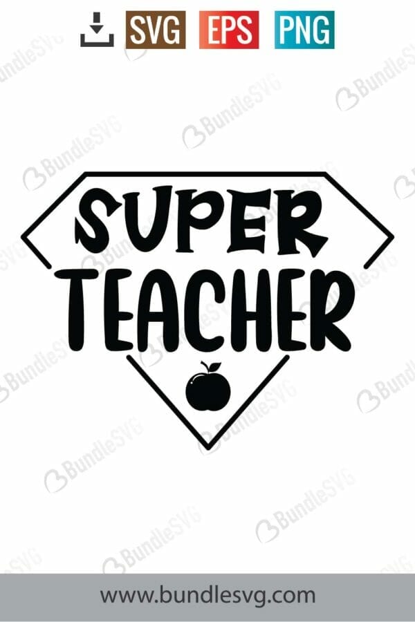 Super Teacher Svg