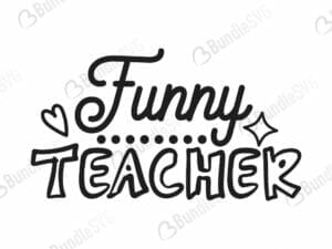 Funny Teacher Svg