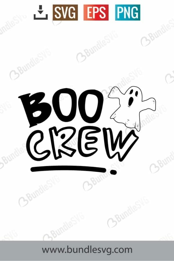 Boo Crew Svg