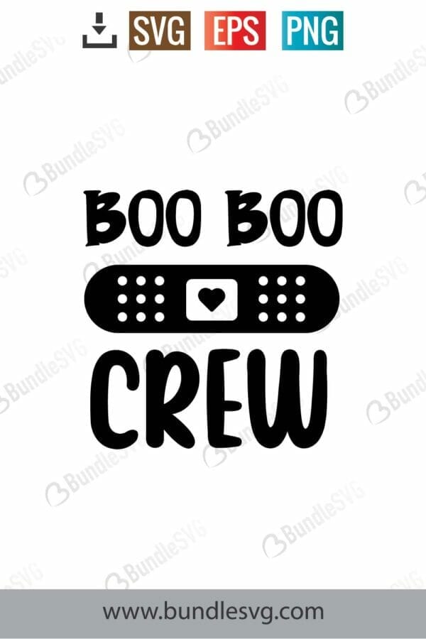 Boo Boo Crew Svg