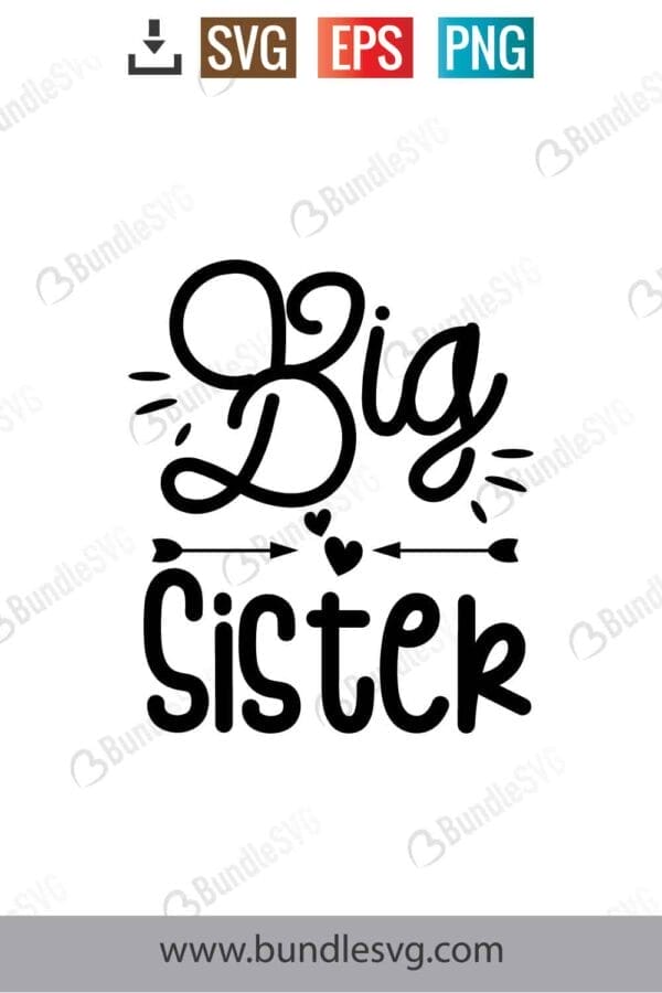 Biggest Sister Svg
