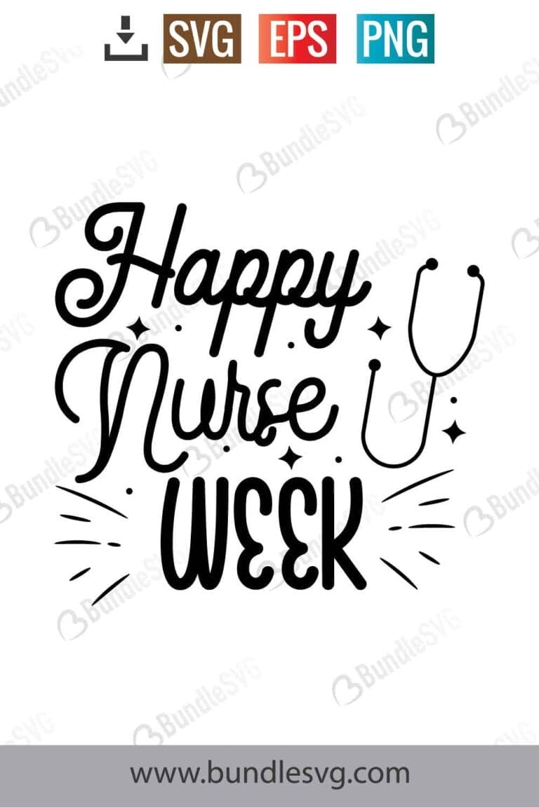 Happy Nurses Week Svg Free Download