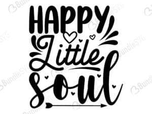 Happy Little Soul Svg