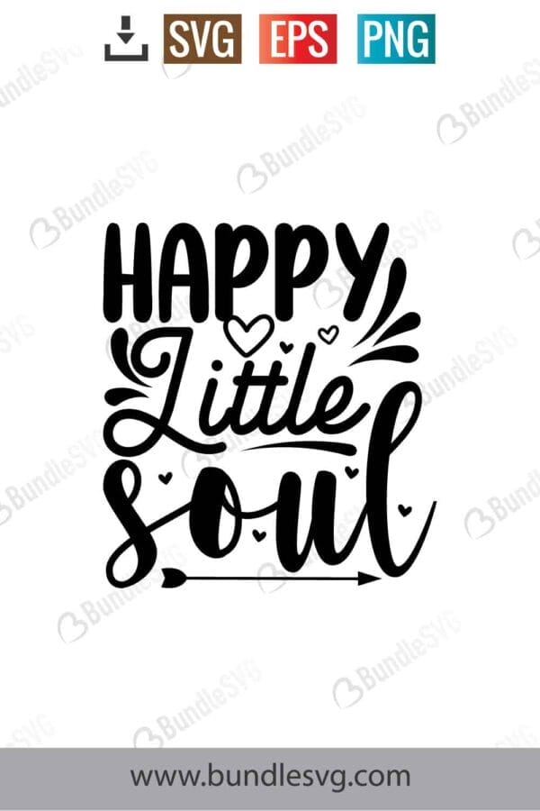 Happy Little Soul Svg