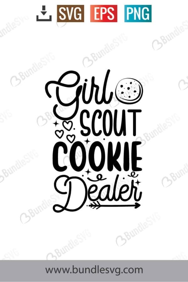 Girl Scout Cookie Dealer Svg