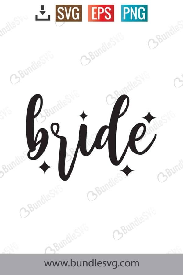 Bride Svg
