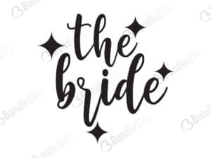 The Bride Svg
