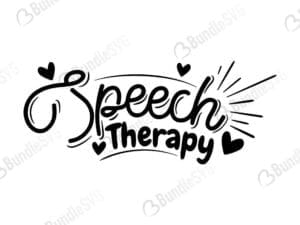 Speech Therapy Svg