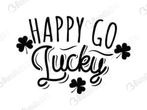Happy Go Lucky Svg