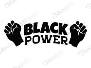 Black Power Svg