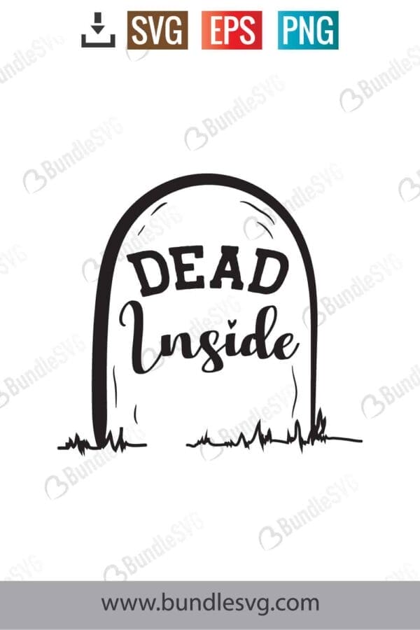 Dead Inside Svg Free Download | BundleSVG.com