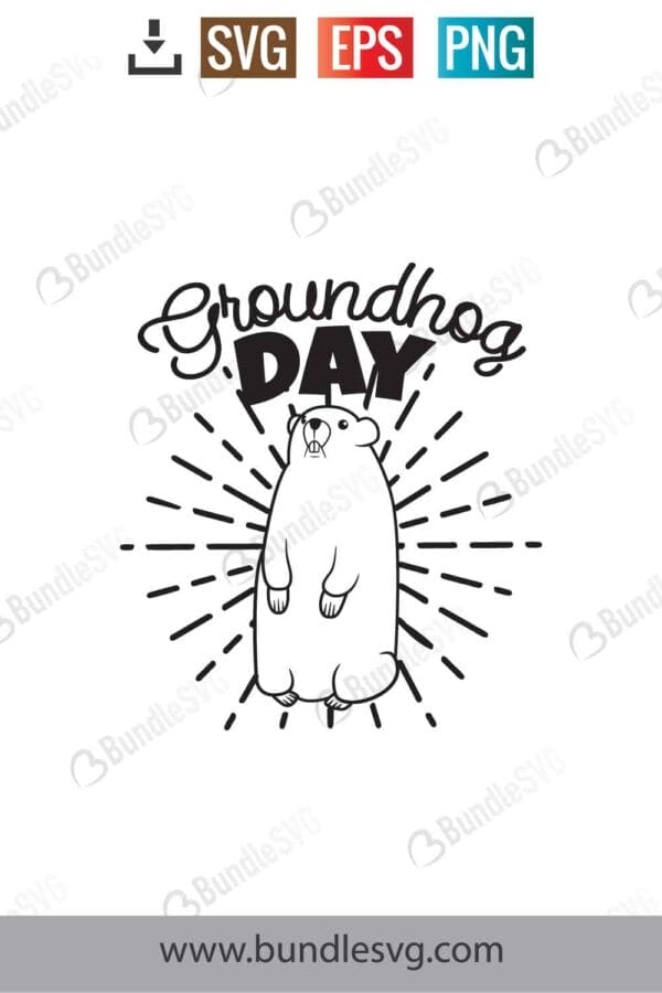 Groundhog Day Svg