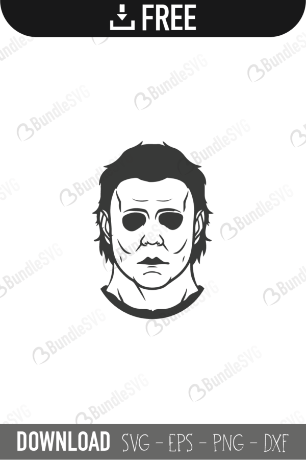 michael, myers, free svg, svg cut files, svg, dxf, svg file, download svg cut files,