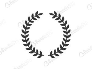 Monogram Frame SVG Cut Files