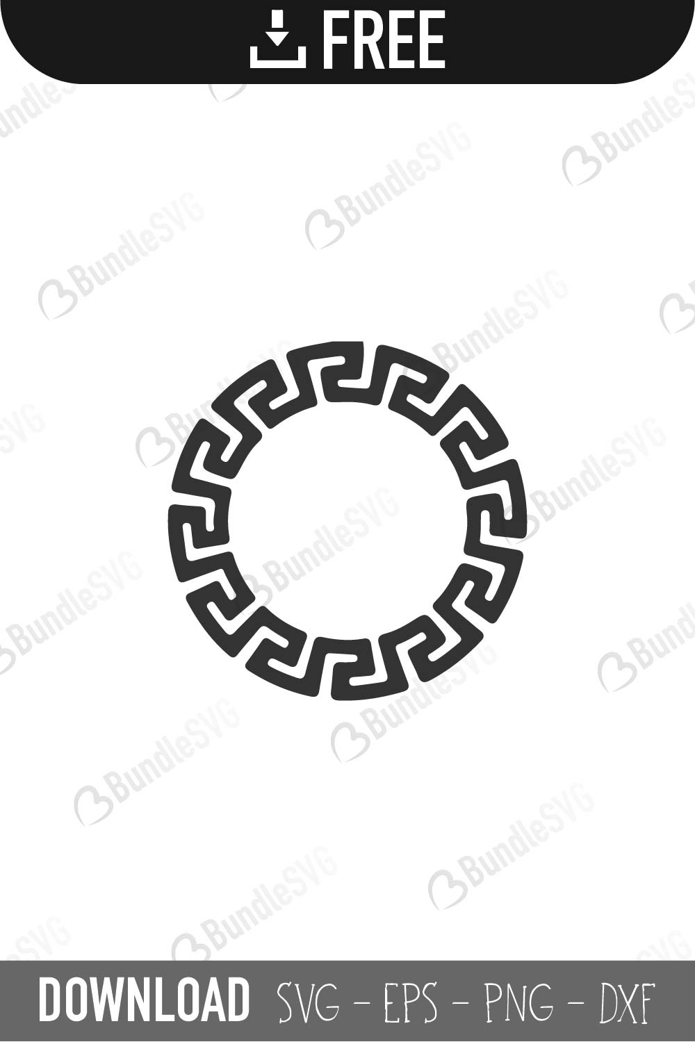 Monogram Frame SVG Cut Files