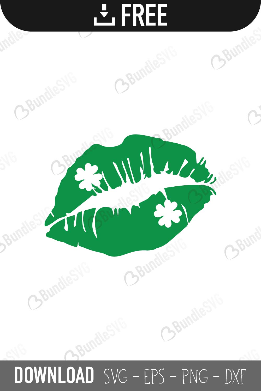 lips, distressed, kiss, clover, saint patricks, shamrock, grunge lips, free, download, free svg, svg, design, cricut, silhouette, svg cut files free, svg, cut files, svg, dxf, silhouette, vector,