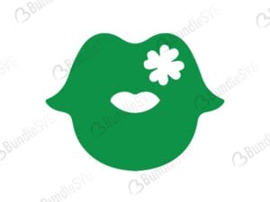 lips, distressed, kiss, clover, saint patricks, shamrock, grunge lips, free, download, free svg, svg, design, cricut, silhouette, svg cut files free, svg, cut files, svg, dxf, silhouette, vector,