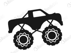 Monster Truck SVG Cut Files