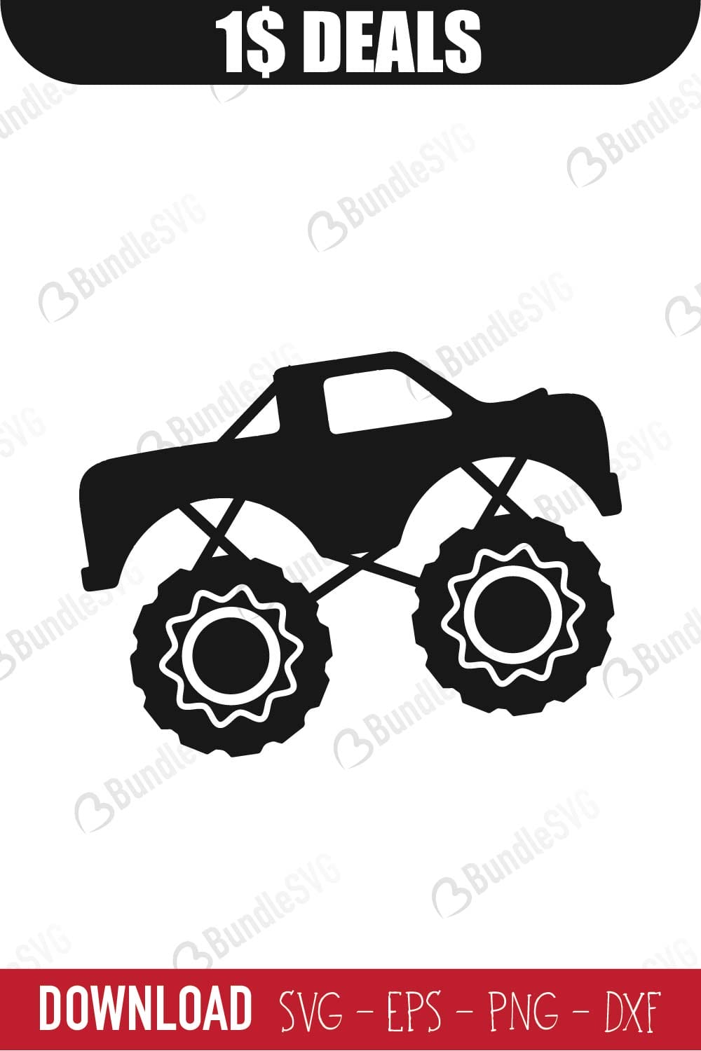 Monster Truck SVG Cut Files