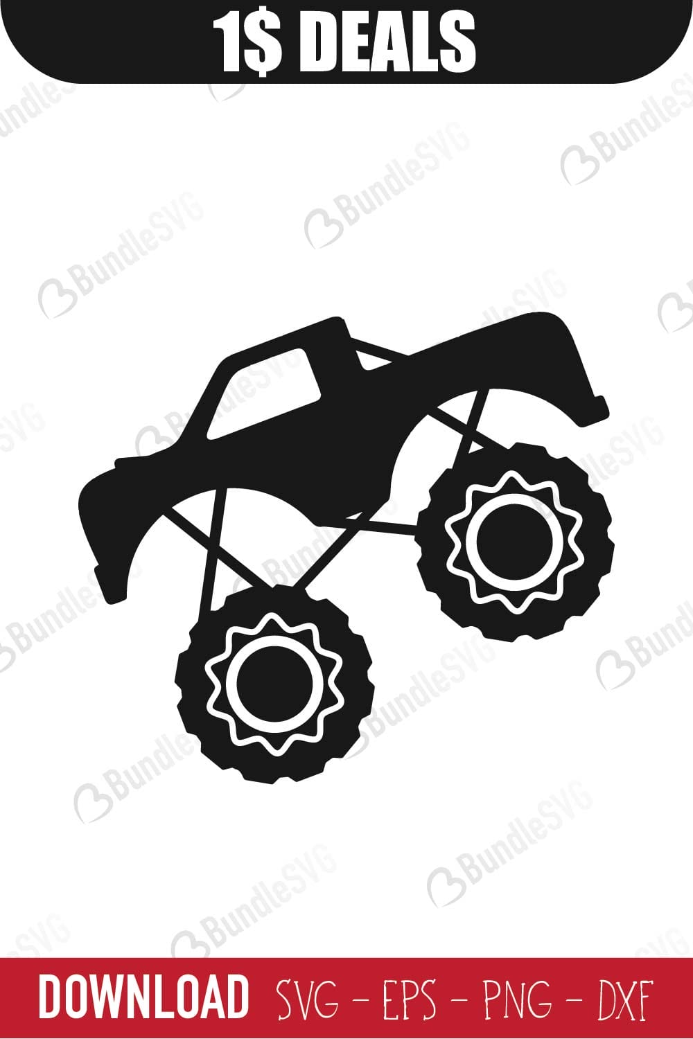 Monster Truck SVG Cut Files