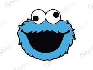 Cookie Monster SVG, PNG, PDF, Cookie SVG, monster cricut - Inspire Uplift