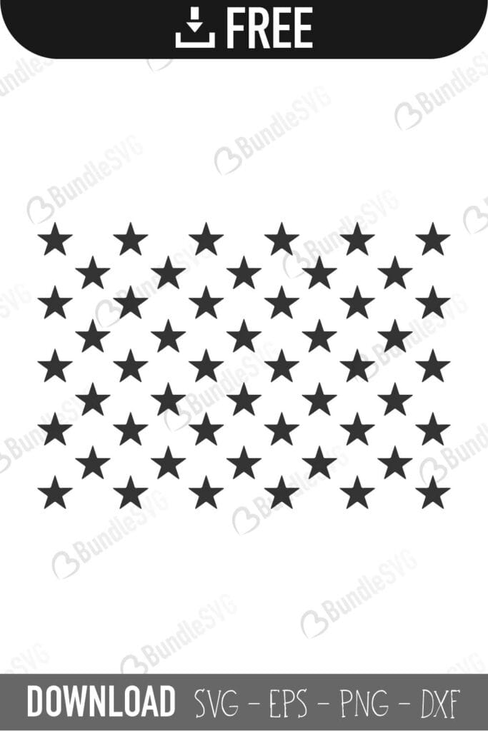 50 Stars SVG Cut Files Free Download | BundleSVG.com