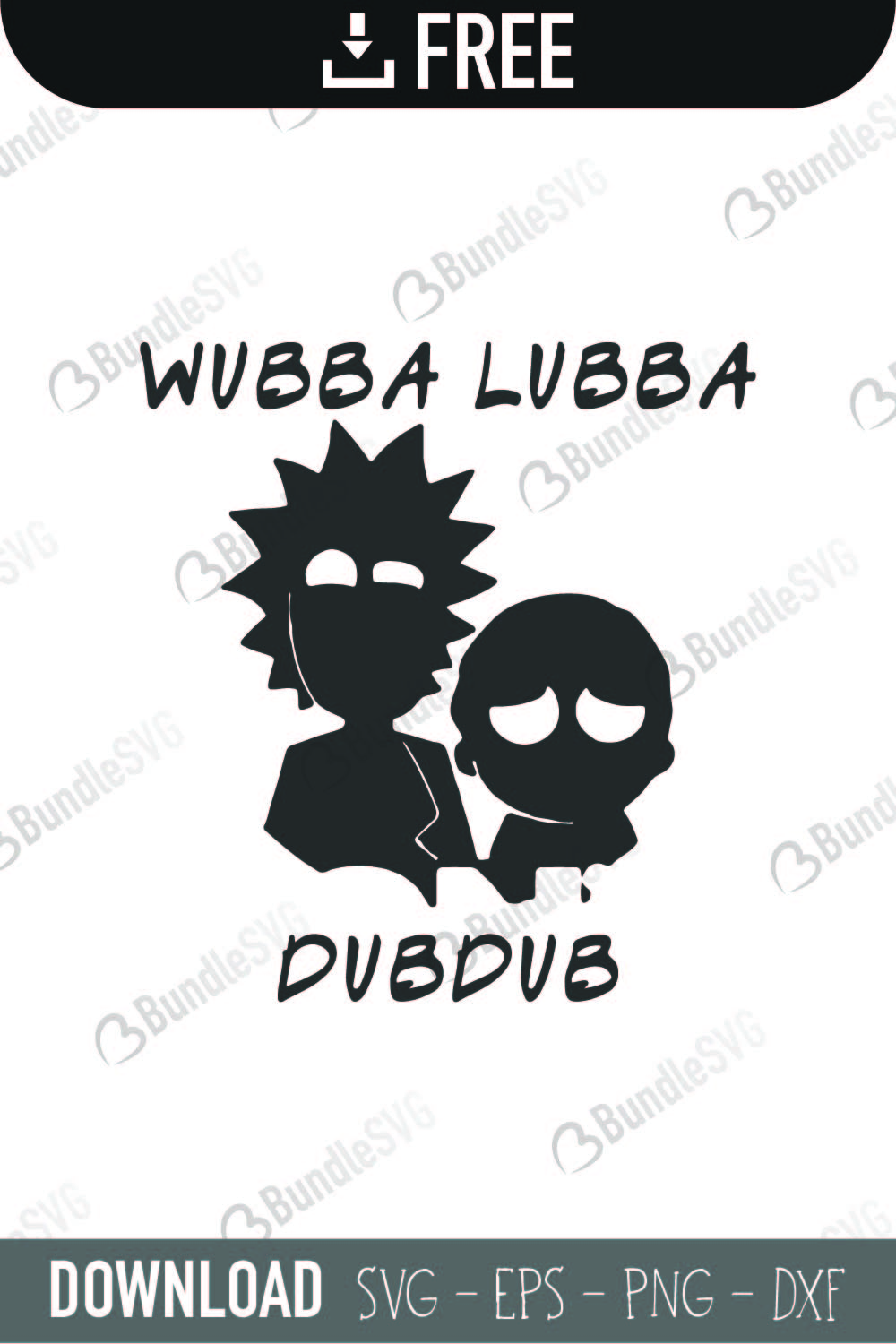 Rick And Morty Svg Cut Files Free Download Bundlesvg