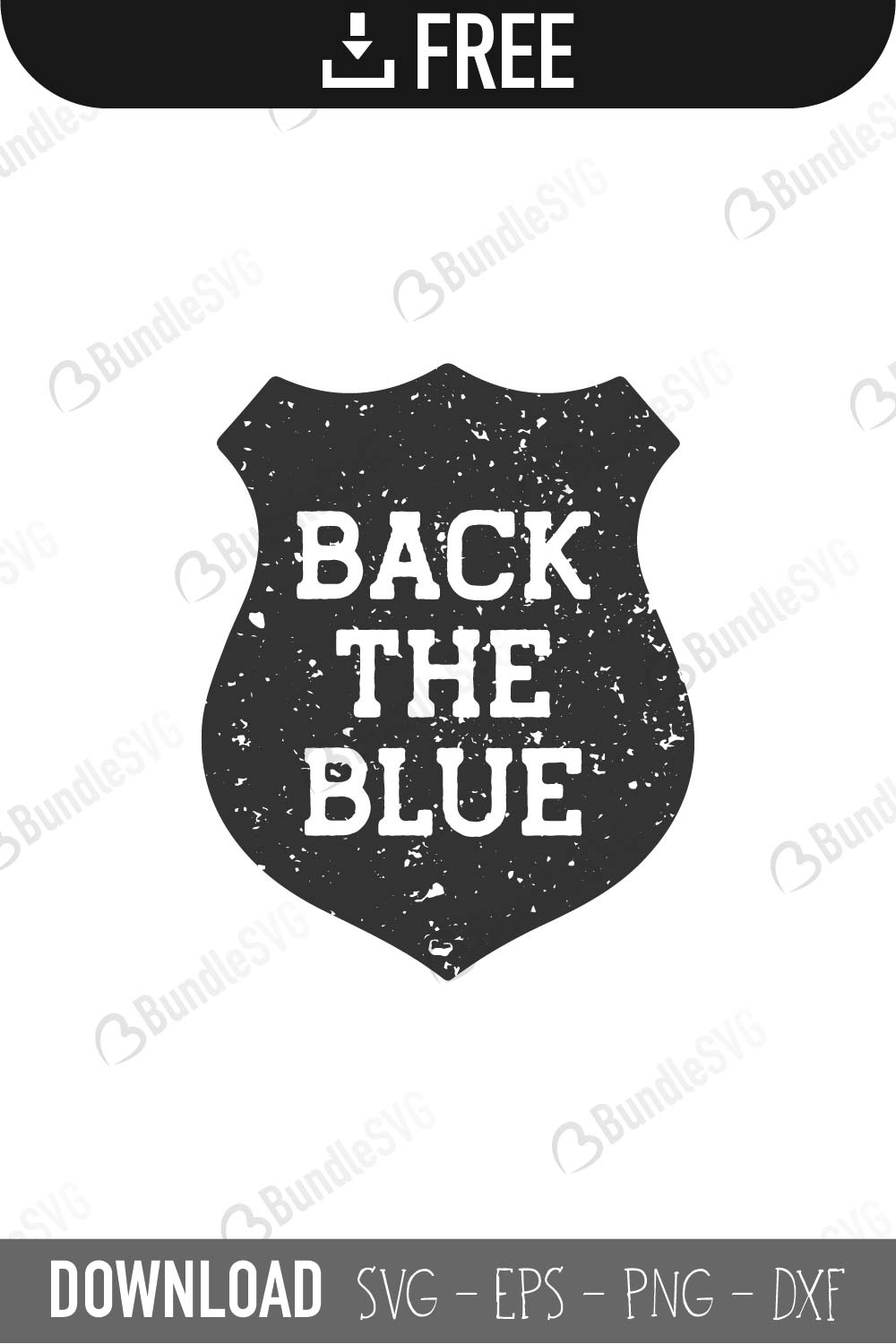 back, the blue, police badge, police officer, shield, blue line, heart, love, back the blue, back the blue free, back the blue download, back the blue free svg, svg files, svg free, back the blue svg cut files free, dxf, silhouette, png, vector, free svg files,