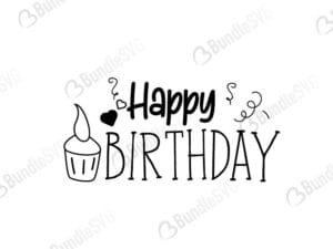 birthday, cut files, dxf, girl, happy, happy birthday, happy birthday cricut, happy birthday design, happy birthday download, happy birthday free, happy birthday free svg, happy birthday svg, silhouette, svg, svg happy birthday cut files free, vector