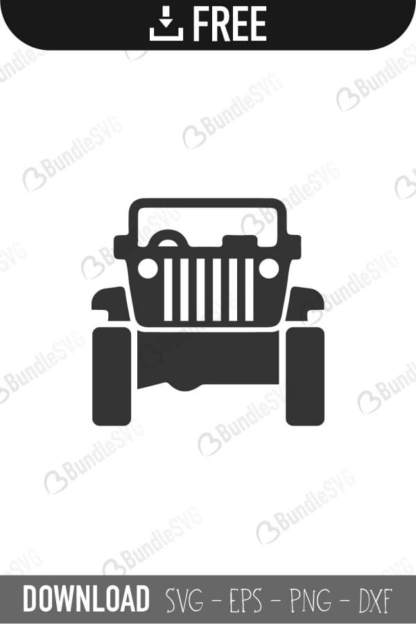 Descarga gratuita de archivos de corte SVG de Jeep