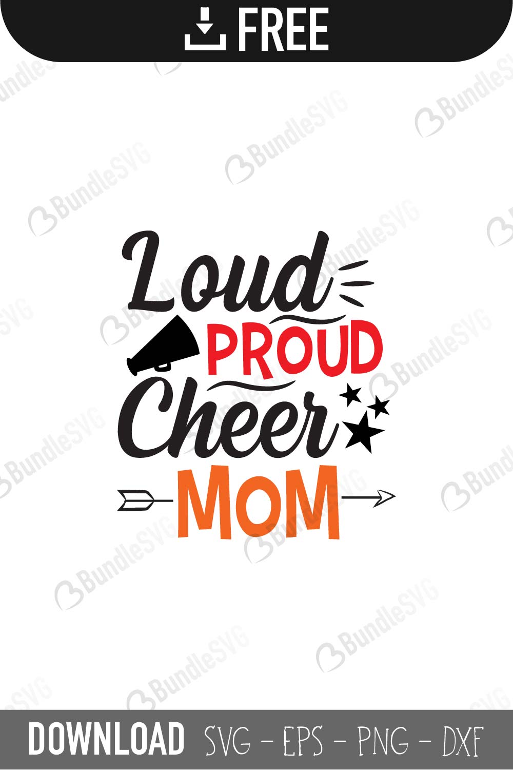 Loud and Proud Mom SVG Cut Files Free Download | BundleSVG