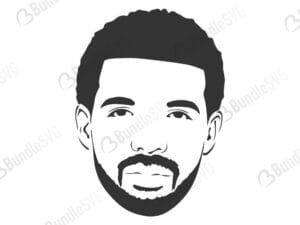 drake, drake face, drake smile, rapper, cut, cameo, cricut, clipart, drake free, drake svg free, drake svg cut files free, drake download, drake shirt design, cut file,