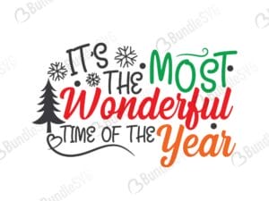 wonderful, most, time, year, most wonderful, time of year, quotes free svg, quotes svg, quotes design, quotes cricut, quotes svg cut files free, svg, cut files, svg, dxf, silhouette, vector, inspirational svg, free svg, love, quotes,