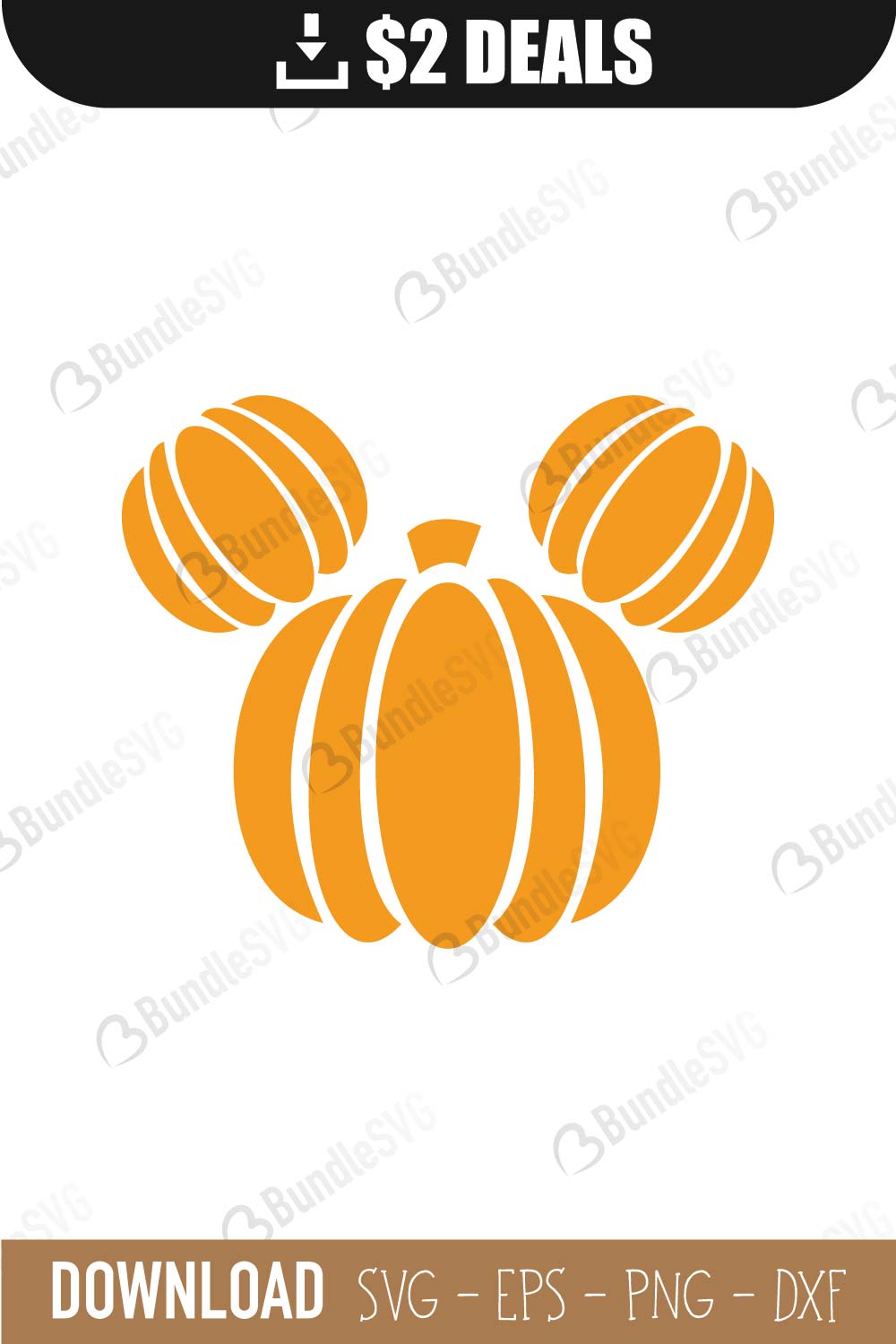 Cricut File, Cutting File, Iron on transfer file, Mickey Face Halloween SVG, Mickey Pumpkin SVG File, Silhouette Cut File, svg file
