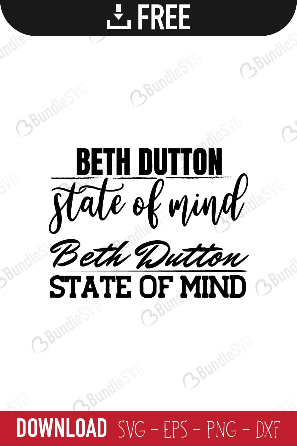 Beth Dutton SVG Cut Files Free Download | BundleSVG