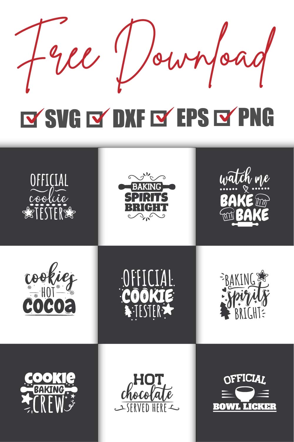 Kitchen Quote Free SVG Bundle