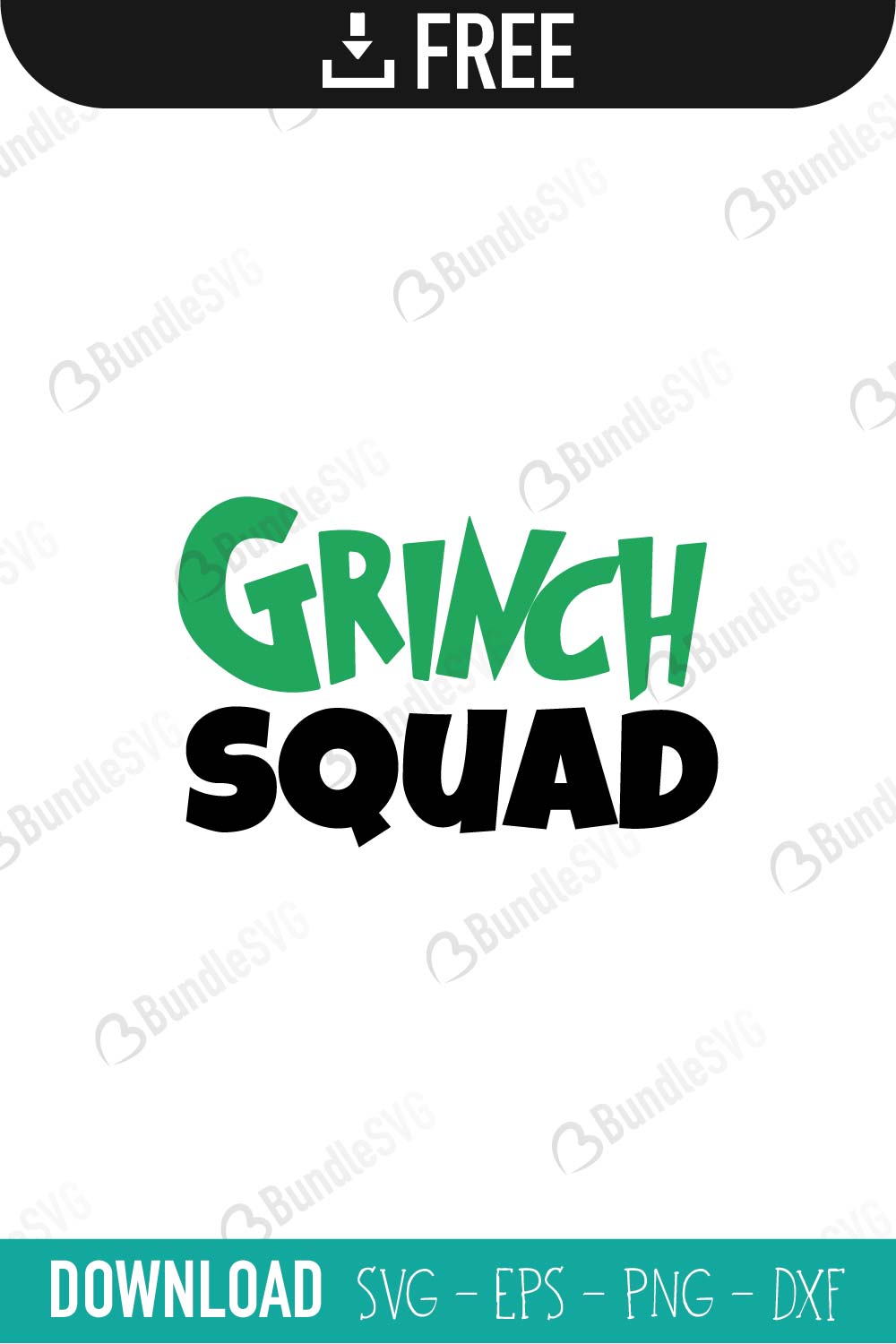 Grinch Squad SVG Cut Files Free Download | BundleSVG