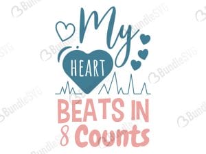 my heart beats in counts