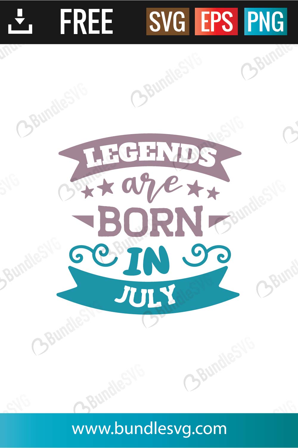 legends are born in july
