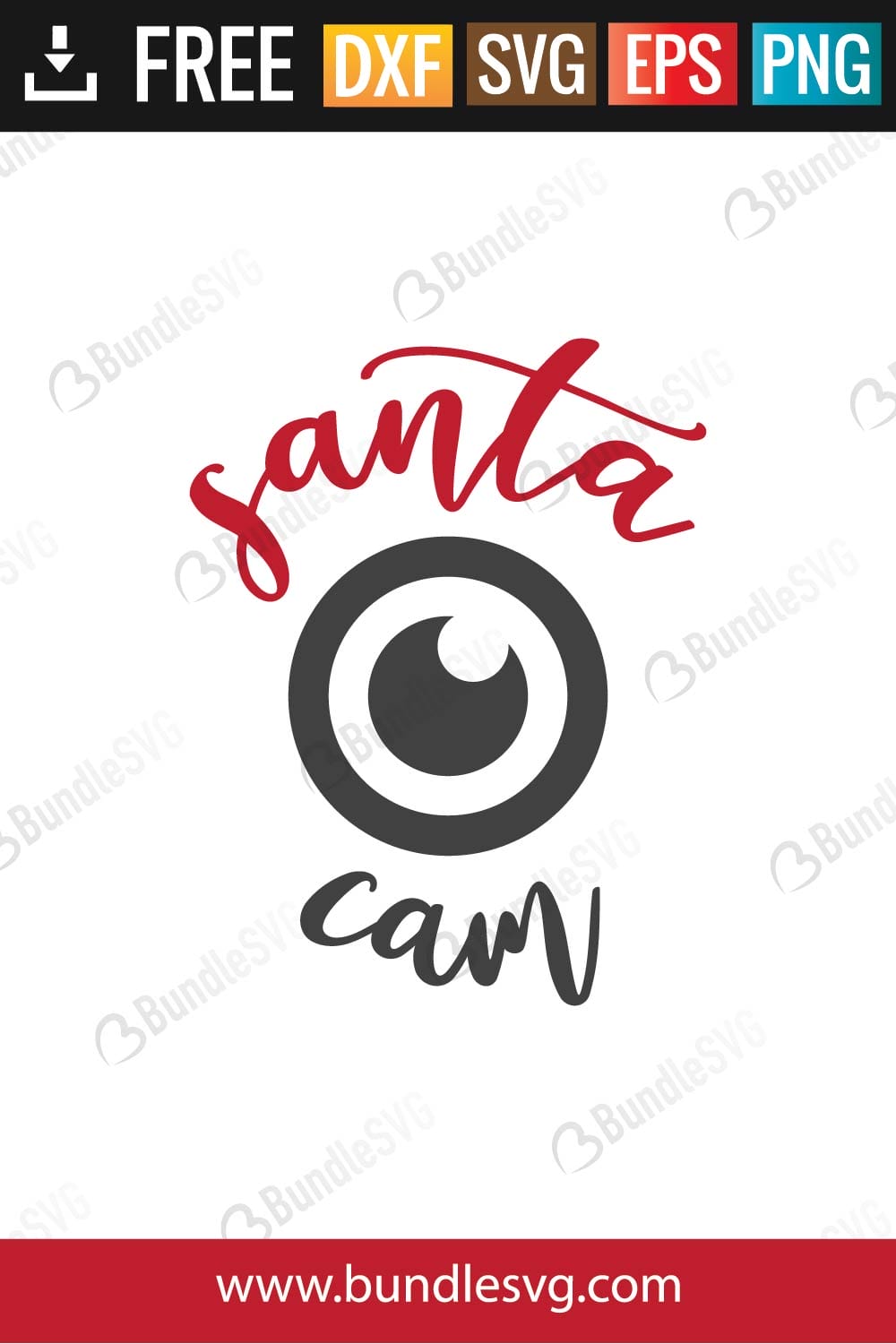 Santa Cam SVG Files