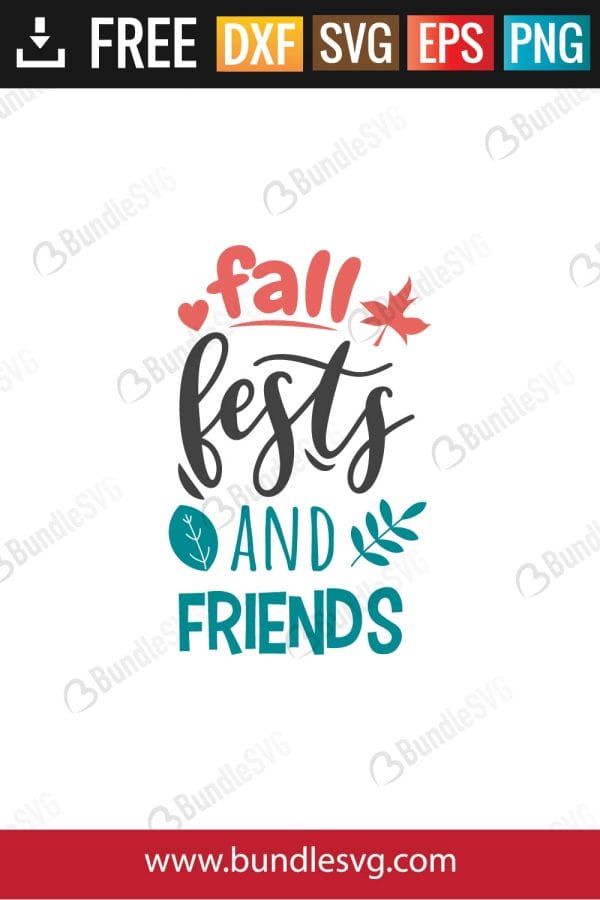 Fall Fests and Friends SVG Files