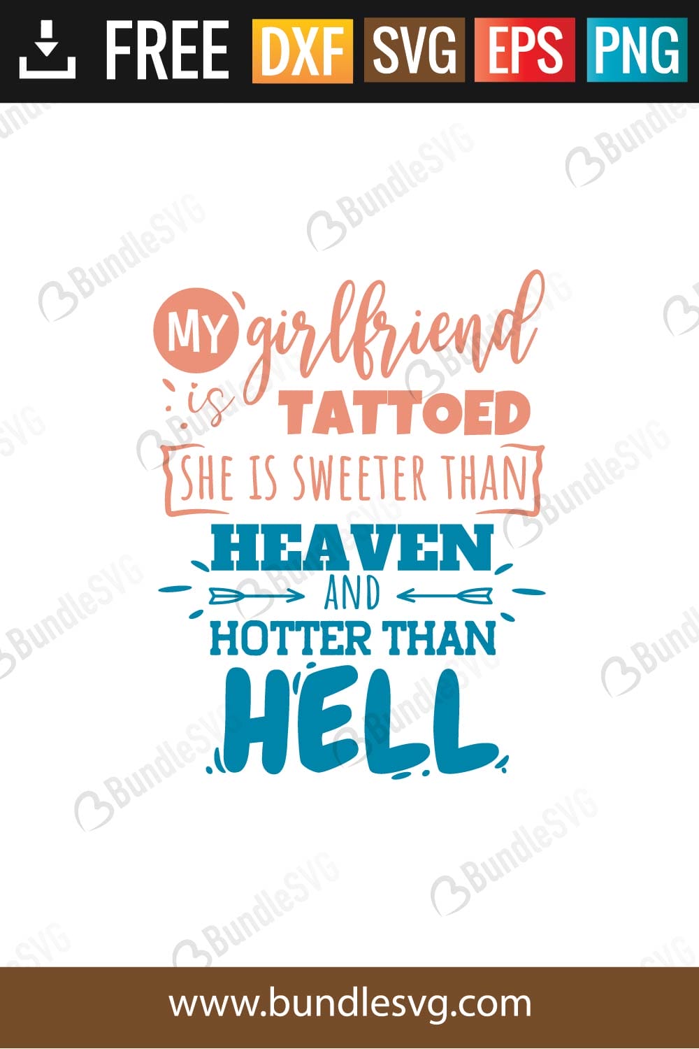 My Girlfriend Tattoed She Is Sweeter Train SVG Files