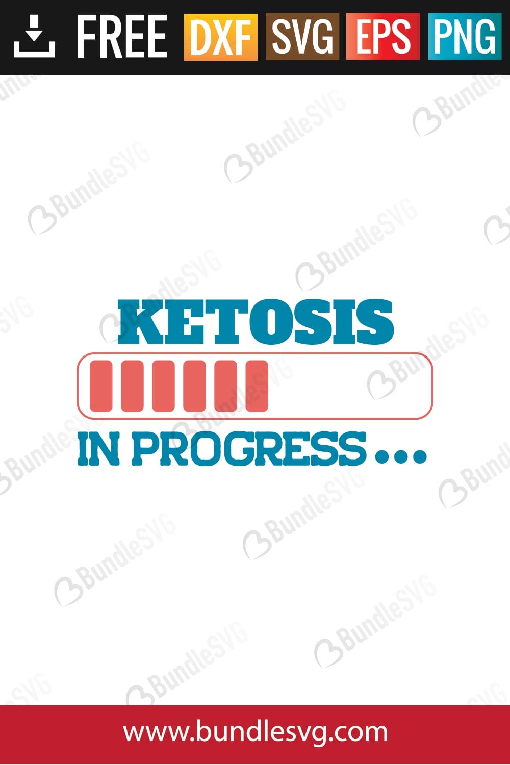 Ketosis In Progress SVG Files