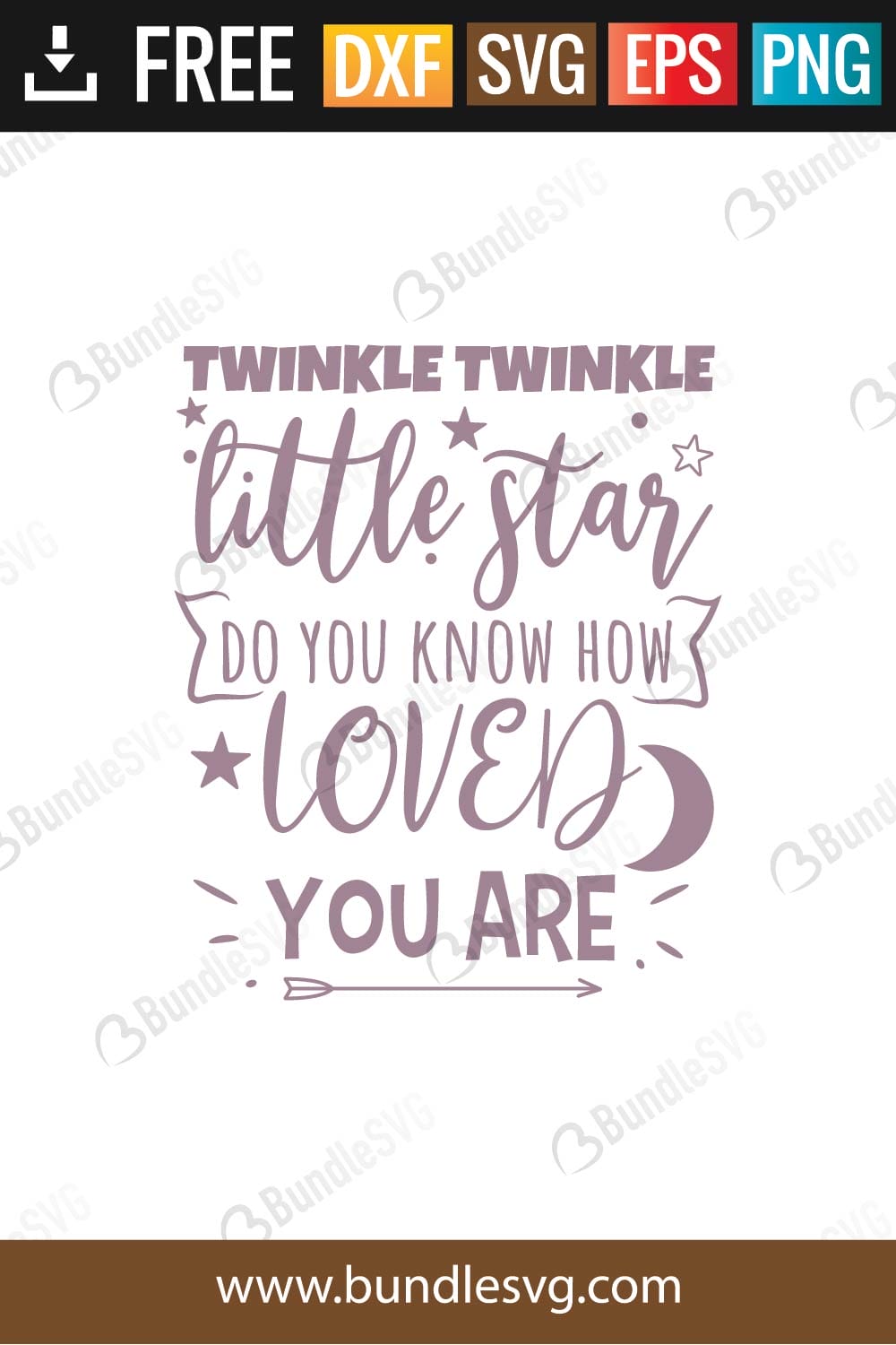 Twinkle Twinkle Little Star SVG Files Free Download | BundleSVG.com