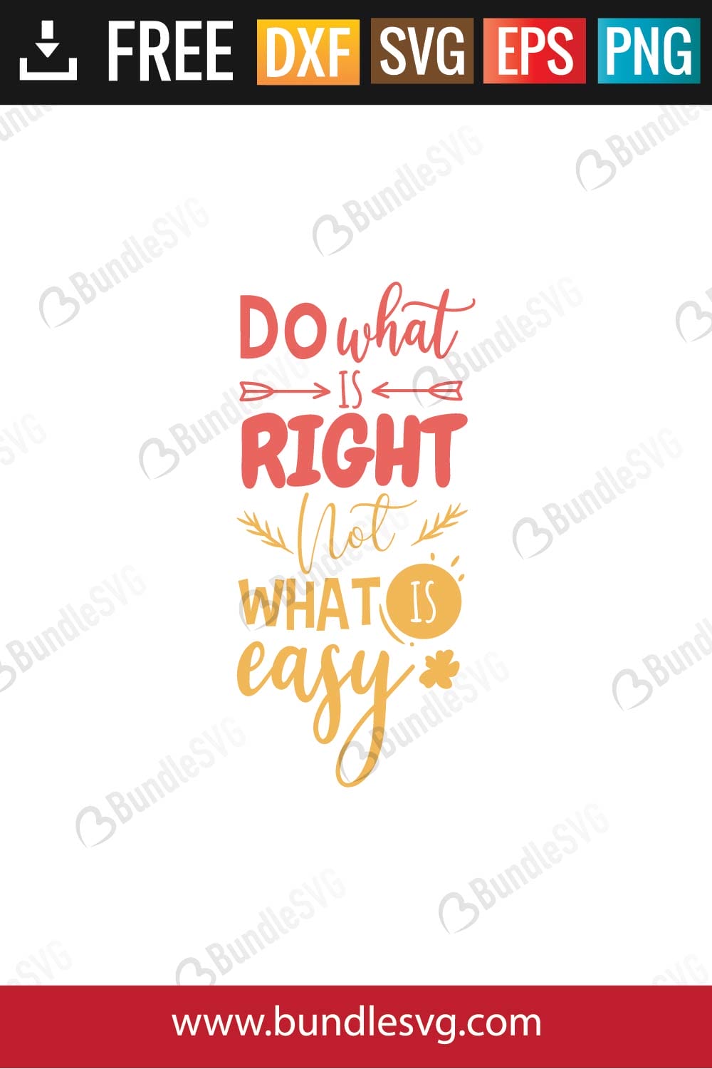 Do What Is Right Svg