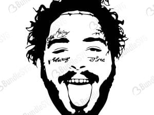 Post Malone SVG Cut Files