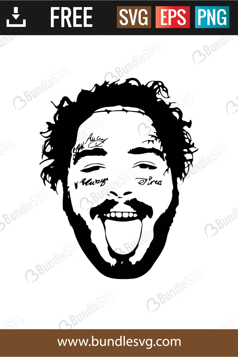 Post Malone SVG Cut Files
