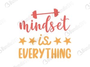 Mindset Is Everything SVG